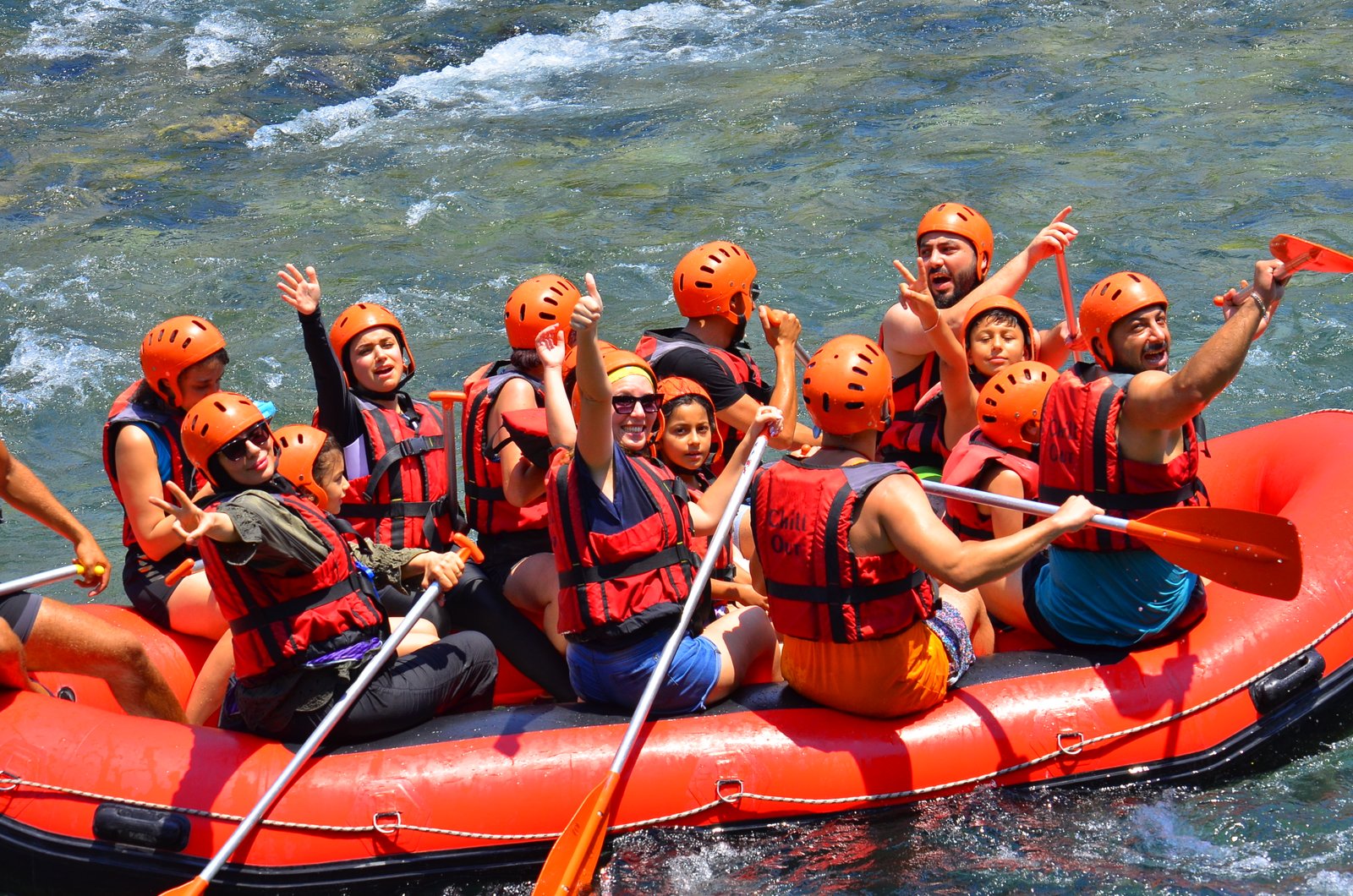 12 Km Rafting Turu